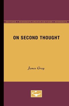 On Second Thought - Gray, James