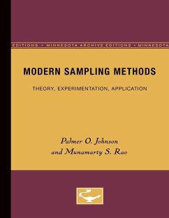 Modern Sampling Methods - Johnson, Palmer; Rao, Munamarty
