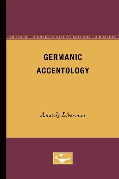 Germanic Accentology - Liberman, Anatoly