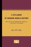 A Syllabus of Modern World History