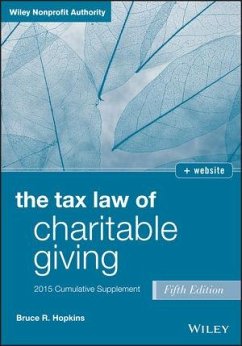 Charitable Giving 2015 Supplement (eBook, ePUB) - Hopkins, Bruce R.