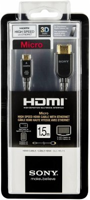 Sony DLC-HEU15 Mikro Mini HDMI Kabel 1,5m