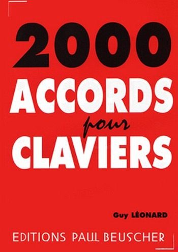 Leonard, Guy Accords (2000) Clavier Partition Leonard, Guy Accords (2000) Clavier Partition