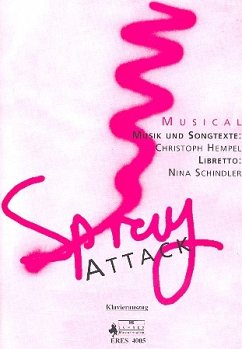 Cover Spray Attack Kindermusical Klavierauszug