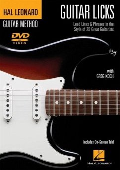 Guitar Licks - Lead Lines and Phrases DVD