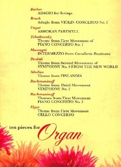 Cover 10 Pieces for organ