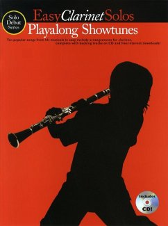 Cover Easy Clarinet Solos Playalong Showtunes (+CD): for Clarinet