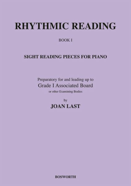 Rhytmic Reading vol.1 Sight Reading Pieces for piano Rhytmic Reading vol.1 Sight Reading Pieces for piano