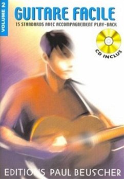 Cover Guitare facile vol.2 (+CD): pour guitare