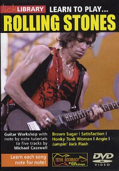 Learn to play Rolling Stones DVD-Video