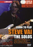Steve Vai, Learn To Play Steve Vai - The Solos Gitarre CD + DVD Steve Vai, Learn To Play Steve Vai - The Solos Gitarre CD + DVD