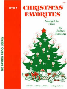 Cover Christmas favorites level 4 for piano Bastien, James, arr.