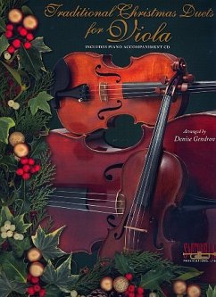 Cover Traditional Christmas Duets (+CD) for 1-2 violas (with printable piano accompaniment)