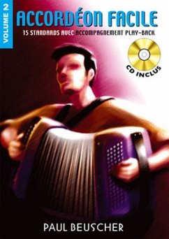 Cover Accordeon facile vol.2 (+CD) 15 standards for accordeon
