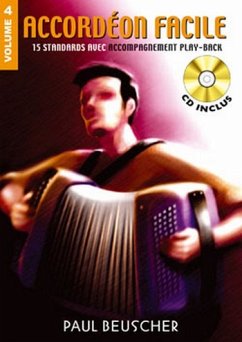 Cover Accordeon facile vol.4 (+CD) 15 standards for accordeon