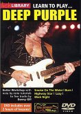 Learn to play Deep Purple DVD-Video Lick Library