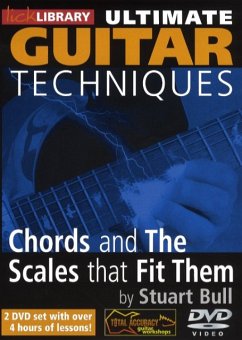 Chords and the Scales that fit them 2 DVD-Videos Lick Library Ultimate Guitar Techniques