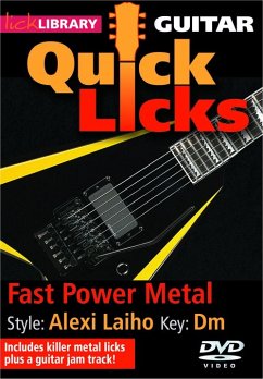 Alexi Laiho_Children Of Bodom, Alexi Laiho Quick Licks - Fast Power Me Gitarre DVD