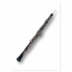 Postkarte Oboe 10,5x14,8cm (Verpackungseinheit 10 Stück)