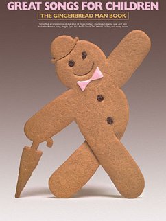 Cover Great Songs For Children - The Gingerbread Man Book Piano, Vocal & Guitar (with Chord Symbols) Mixed Songbook