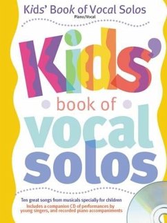 Cover Kids' Book Of Vocal Solos Piano, Vocal and Guitar Buch + CD