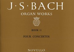 Cover Johann Sebastian Bach, Organ Works Book 11: Four Concertos Orgel Buch