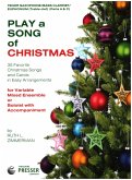 Play a Song of Christmas for tenor saxophone (bass clarinet, euphonium)