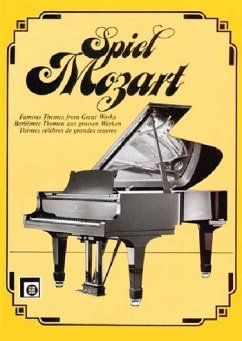 Spiel Mozart berühmte Themen aus großen Werken für Klavier