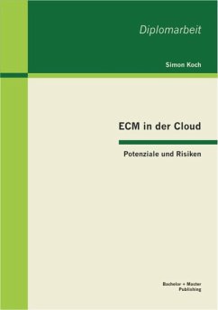 ECM in der Cloud - Potenziale und Risiken (eBook, PDF) - Koch, Simon