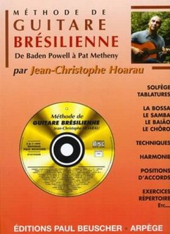 Cover Hoarau, Jean-Christophe Méthode de guitare brésilienne Guitare Partition + CD