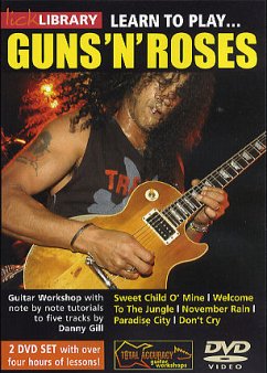 Cover Learn to play Guns'n'Roses 2 DVD-Videos Lick Library