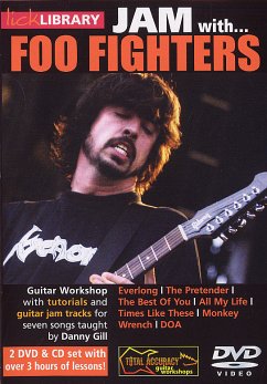 Cover Jam With... The Foo Fighters Gitarre 2DVD+CD