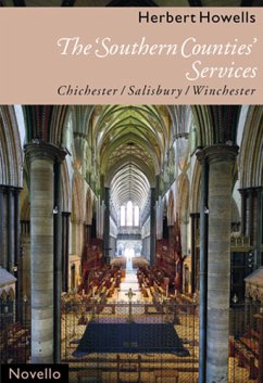 Cover The Southern Counties Services for Soli, Chorus and Orchestra Score