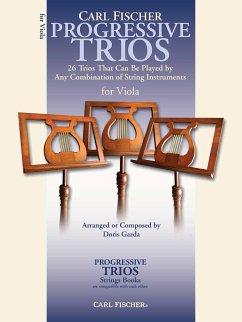 Progressive Trios for string instruments viola score