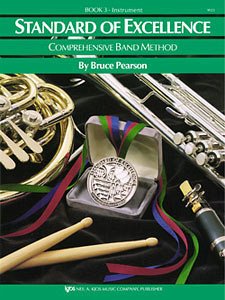 Cover STANDARD OF EXCELLENCE VOL.3 FOR TROMBONE COMPREHENSIVE BAND METHOD