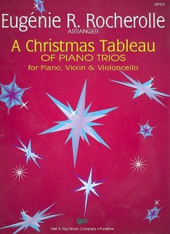 Cover A Christmas tableau of piano trios for piano, violin, cello