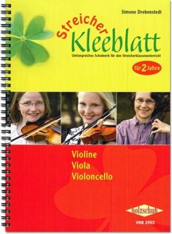 Cover Streicher Kleeblatt, Schülerband Vl., Va.,Vc.