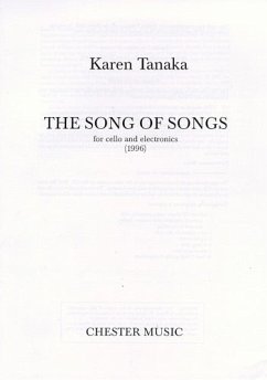 Cover The Song of Songs for violoncello and electronics score