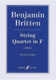 String Quartet in F: Study Score
