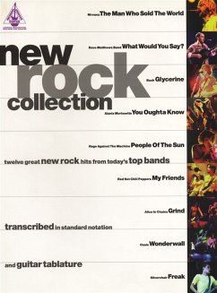 Cover New rock collection: for voice/guitar/tab (guitar recorded versions) songbook