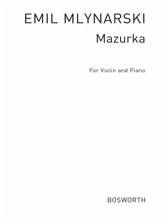 Cover Mazurka für Violine und Klavier