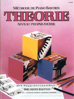 Cover Méthode de piano Bastien - théorie niveau préparatoire pour piano (frz)