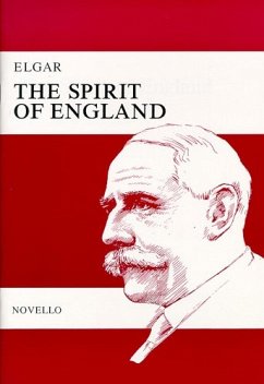 Cover The Spirit of England op.80 for tenor (soprano), mixed chorus and orchestra vocal score
