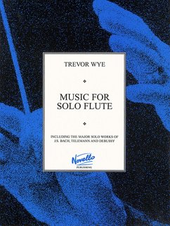 Cover Music for solo flute Wye, Trevor, Arr.