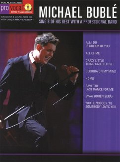 Cover Michael Bublé Melodyline, Lyrics and Chords Buch + CD