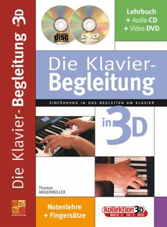 Cover Thomas Angermuller, Die Klavier-Begleitung in 3D Klavier Buch + CD + CD-ROM