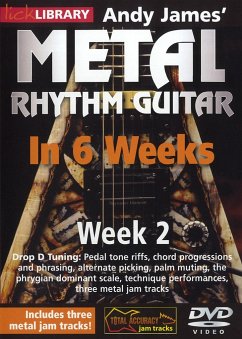 Andy James' Metal Rhythm Guitar In 6 Weeks - Wk 2 Gitarre DVD