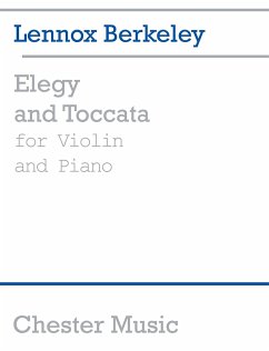 Cover Elegy and toccata for violin and piano