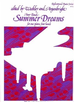 Cover Summer Dreams for piano 4 hands score