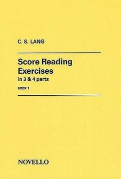 Score Reading Exercises Book 1 - Lang, C. S.